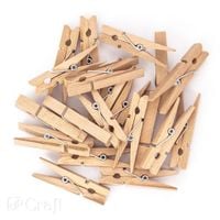 KLAMERKI DREWNIANE 4,8 CM, 20 SZT DP CRAFT