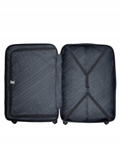 Walizka Duża Podróżna Na Kółkach Twarda ABS PUCCINI Granatowa ABS024A-7A na Arena.pl