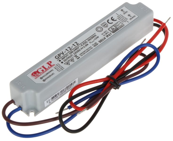 ZASILACZ IMPULSOWY 12V/1A/GPV zdjęcie 2