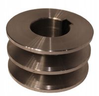 Koło pasowe fi 60 2x17 otw. 28