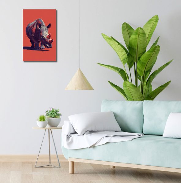 Obraz 30x50cm Marszujący Gigant zdjęcie 2
