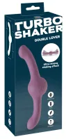 you2toys turbo shaker double lover - dwustronny model wibrujący 30 cm