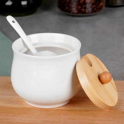 Cukierniczka ceramiczna biała na Arena.pl