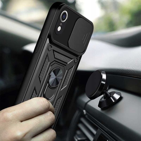 Spacecase Camring Iphone Xr Black zdjęcie 3