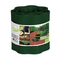 obrzeże trawnikowe faliste 15cm x 9m ciemnozielone gf
