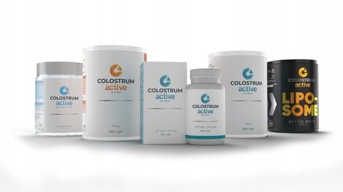 ColostrumActive Suplement Diety Colostrum 120 kaps na Arena.pl