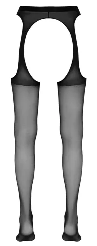 cottelli legwear rajstopy imitujące pas do pończoch czarne s/m na Arena.pl