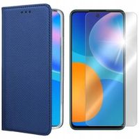 Etui z klapką niktrade do Huawei P Smart 2021 niebieski