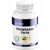 MELATONINA FORTE 5mg 200 tab ZDROWY SPOKOJNY GŁĘBOKI SEN VEGE | INSPORT