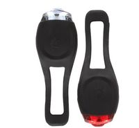 SILIKONOWE LAMPKI DO ROWERU LED PRZÓD TYŁ BATERIE