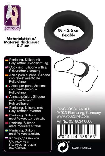 black velvets cock ring 2.6 cm na Arena.pl