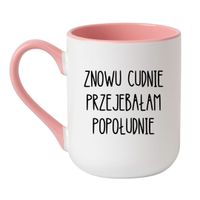 Elegant Biało-Różowy 330 ml