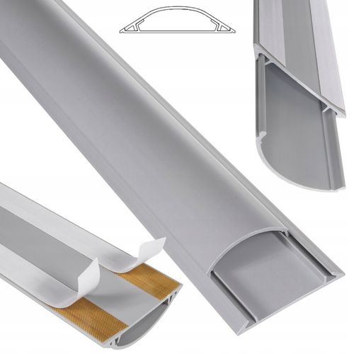 Podłogowa listwa maskująca Maclean, 17mm x 70mm x 1m, MCTV-674 na Arena.pl