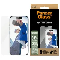 Szkło hartowane PanzerGlass Screen Protector Classic Fit na iPhone 16