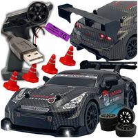 samochód zdalnie sterowany auto na akumulator zestaw na pilota do driftu