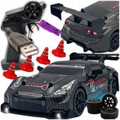 samochód zdalnie sterowany auto na akumulator zestaw na pilota do driftu