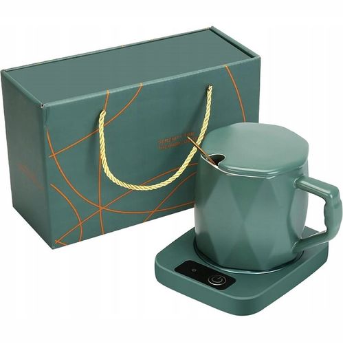 ZESTAW NA PREZENT NA MIKOŁAJKI ŚWIĘTA DLA NIEJ PODGRZEWACZ KUBEK ŁYŻKA na Arena.pl