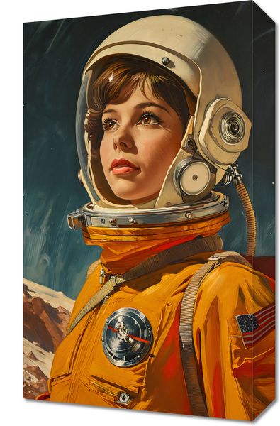 Obraz 30x50cm Pionierka Kosmosu zdjęcie 1