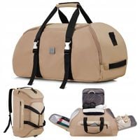 Torba sportowa podróżna damska Plecak 2w1 Treningowa wodoodporna James Hawk