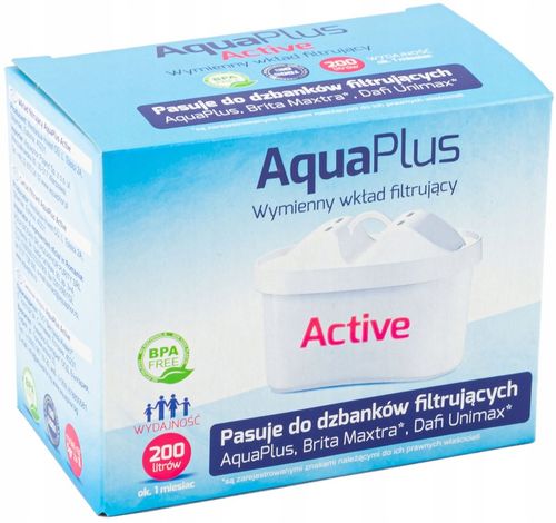 6x Filtr AquaPlus do wody dzbanka zamiennik Dafi Unimax Brita Maxtra Plus na Arena.pl