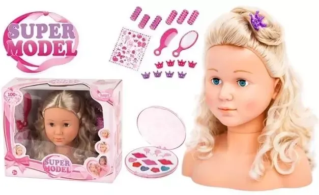 Głowa do stylizacji, Super modelka zdjęcie 1