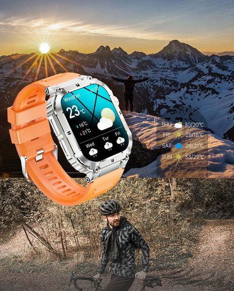 SMARTWATCH MĘSKI Gravity GT6-5 - WYKONYWANIE POŁĄCZEŃ, MONITOR SNU (sg020e) zdjęcie 10