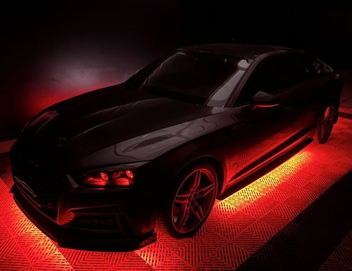 Oświetlenie podwozia Auta LED RGB Tuning Zestaw Android iOS Bluetooth na Arena.pl