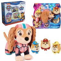 MASKOTKI PSI PATROL ZESTAW LIBERTY POMS WIELKI FILM GUND 20 CM + GRATIS PAW
