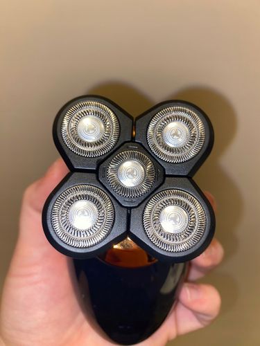 GOLARKA MĘSKA MASZYNKA ELEKTRYCZNA DO GOLENIA GŁOWY BRODY TRYMER 5W1 na Arena.pl