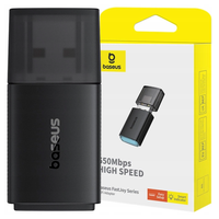 Adapter WiFi Baseus FastJoy 650Mbps (czarny)