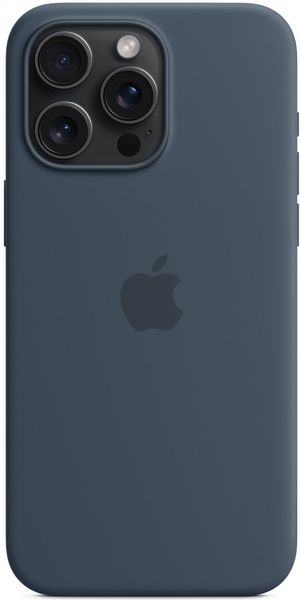 Plecki Apple do Apple iPhone 15 Pro Max niebieski zdjęcie 1