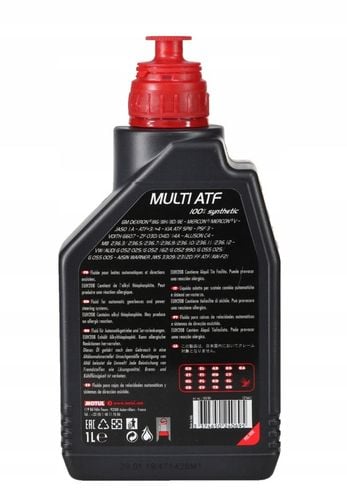 Olej MOTUL MULTI ATF 1l / DEXRON III czerwony na Arena.pl