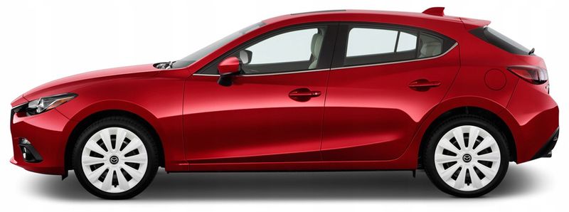 KOŁPAKI 13'' MAZDA - Demio 121 323P GTX BIAŁE DLB zdjęcie 5