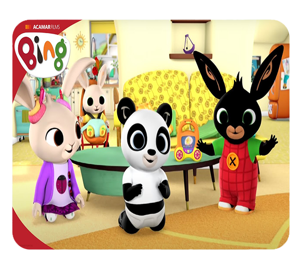 Podkładka pod myszkę Królik Bing zdjęcie 1