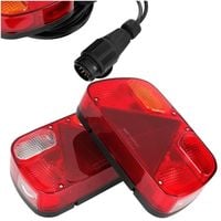 ZESTAW ŚWIATEŁ NA TYŁ DO PRZYCZEPY 13 PIN 7m