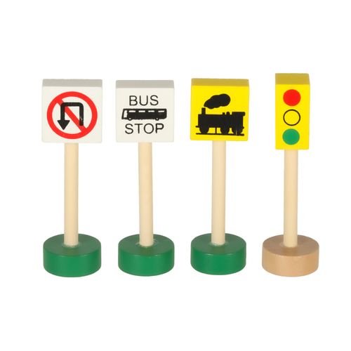 Kolejka drewniana pociąg lokomotywa miasto 69 elementów na Arena.pl