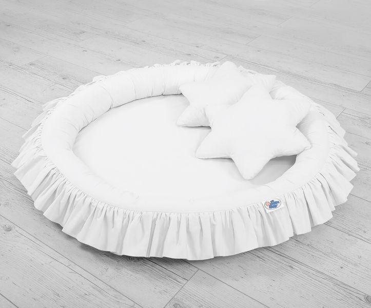 Gniazdko z falbanką - białe zdjęcie 10