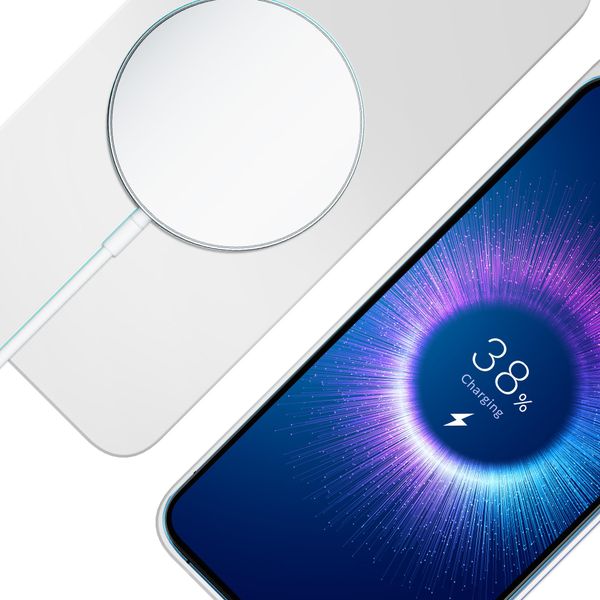 apple iphone 15 plus - 3mk hardy magsilicone silver-white zdjęcie 5