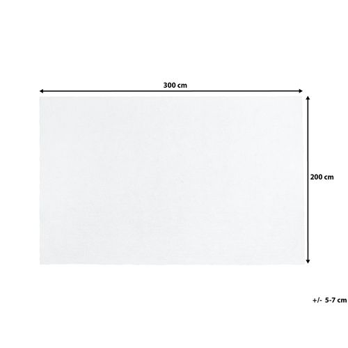 Dywan 200 x 300 cm biały DEMRE na Arena.pl