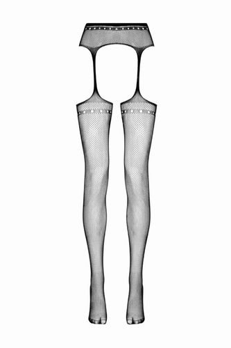 Suspender Pantyhose Tula - Black na Arena.pl