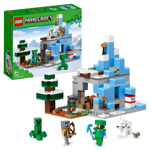LEGO Minecraft 21243 Ośnieżone szczyty na Arena.pl