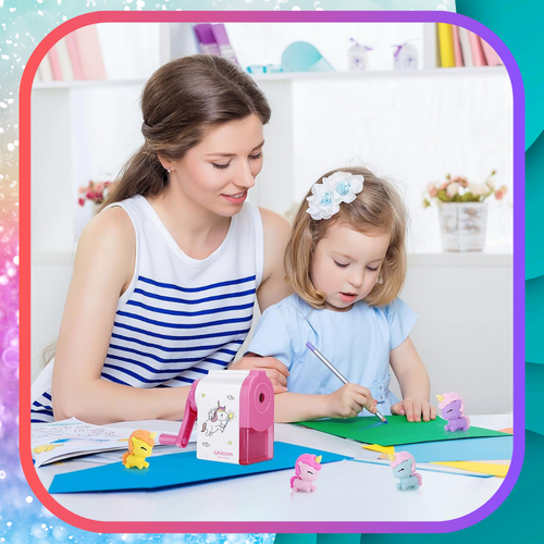 temperówka strugaczka  z pojemnikiem ręczna na korbkę nicekids różowa na Arena.pl