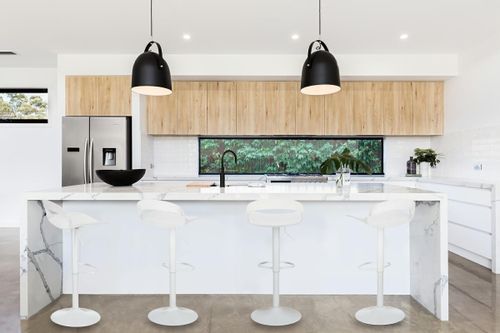 Stołek barowy Nest Simplet biały na Arena.pl