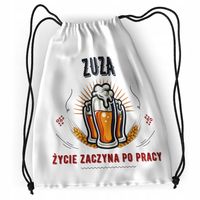 Plecak Dla Zuzy Sportowy Szkolny Worek Torba Z Nadrukiem Ze Zdjęciem