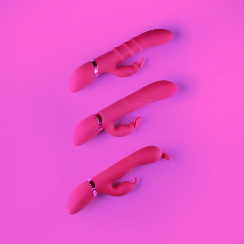 stimulating rings, vibrating g spot rabbit   pink na Arena.pl