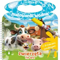 Zadanka & malowanki wodne. Zwierzęta na wsi