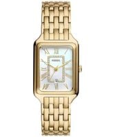 Damski Zegarek Fossil Raquel ES5304 – Złota Elegancja i Prostokątny Kształt