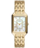 Damski Zegarek Fossil Raquel ES5304 – Złota Elegancja i Prostokątny Kształt
