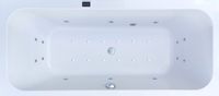 Wanna z hydromasażem spa 190x90 Polska VESSA DUO 2-osobowa prostokątna Wanna z hydromasażem spa 190x90 Polska VESSA DUO 2-osobowa prostokątna
