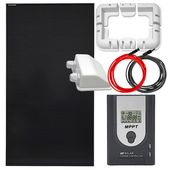 ZESTAW FOTOWOLTAICZNY 170W SOLARNY Z UCHWYTAMI MONTAŻOWYMI